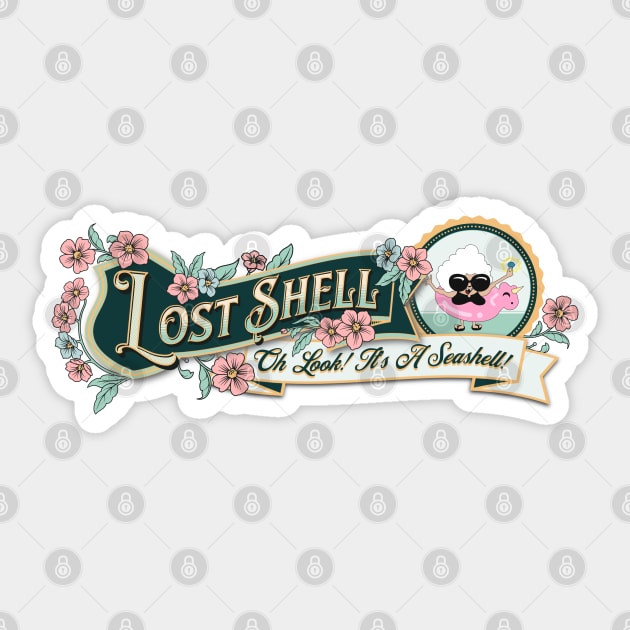 Oh look! It's a Seashell! Sticker by LostShell